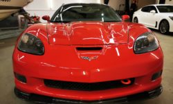 corvette przyciemnianie