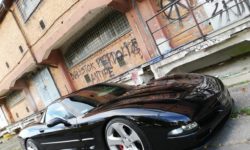 corvette przyciemnianie